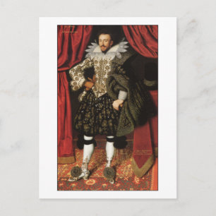 Richard Sackville von William Larkin Postkarte