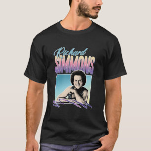 Richard Simmons 80er Styled Tribute Design T-Shirt