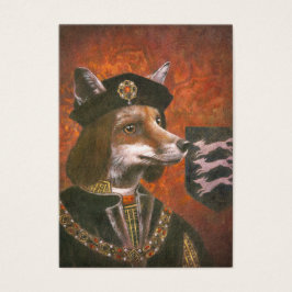 Richard the Third Fox ACEO Business Card