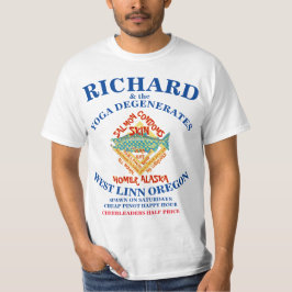 RICHARD & THE YOGA DEGENERATES WEST LINN OREGON OD T-Shirt