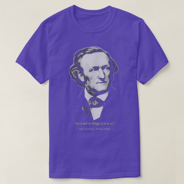 Richard Wagner Angebot für klassische Musik T-Shirt (Design vorne)