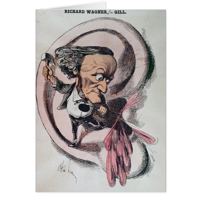 Richard Wagner, der das Trommelfell der Welt (Vorne)
