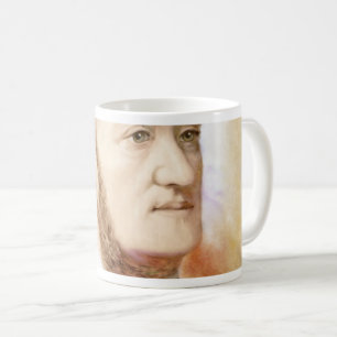 Richard Wagner im Aquarell Stil Kaffeetasse