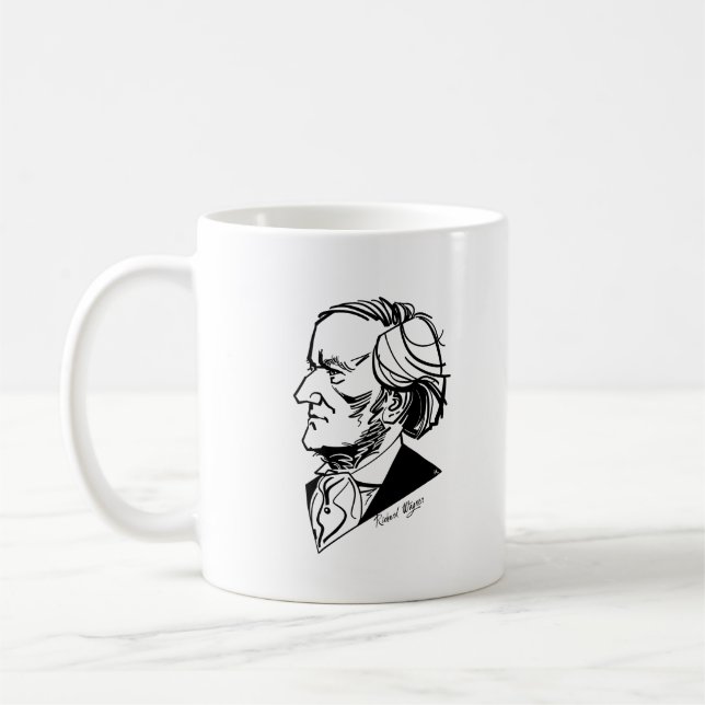 Richard Wagner Kaffeetasse (Links)