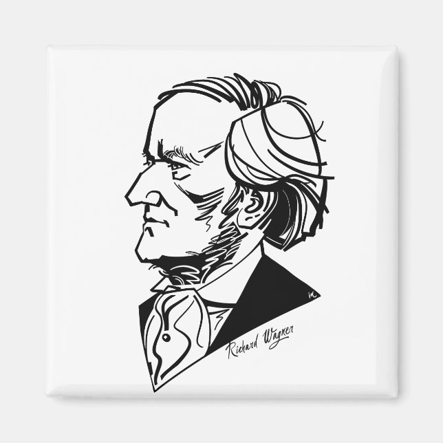 Richard Wagner Magnet (Vorne)