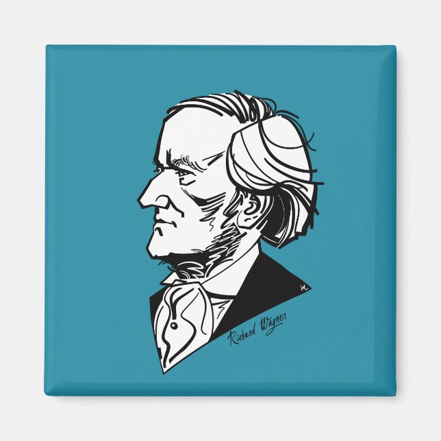 Richard Wagner Magnet (Vorne)