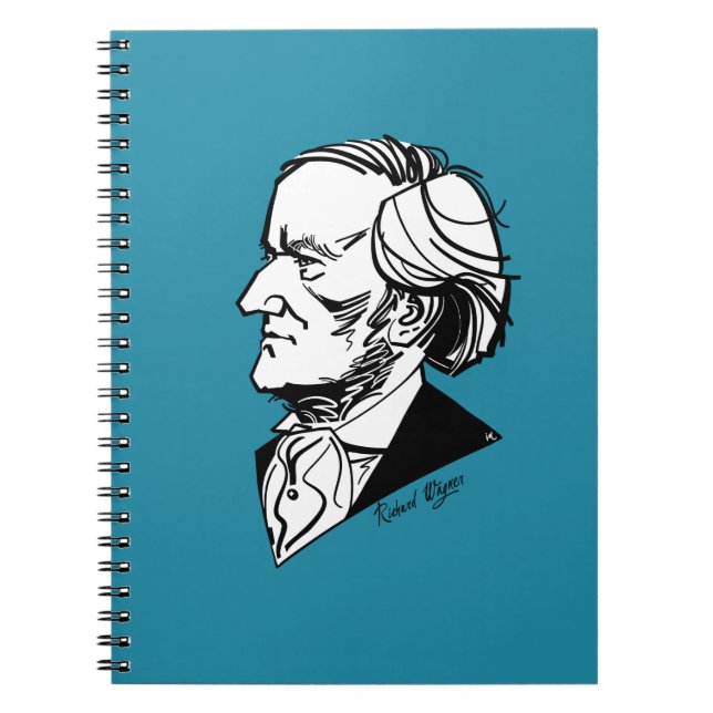 Richard Wagner Notizblock (Vorderseite)