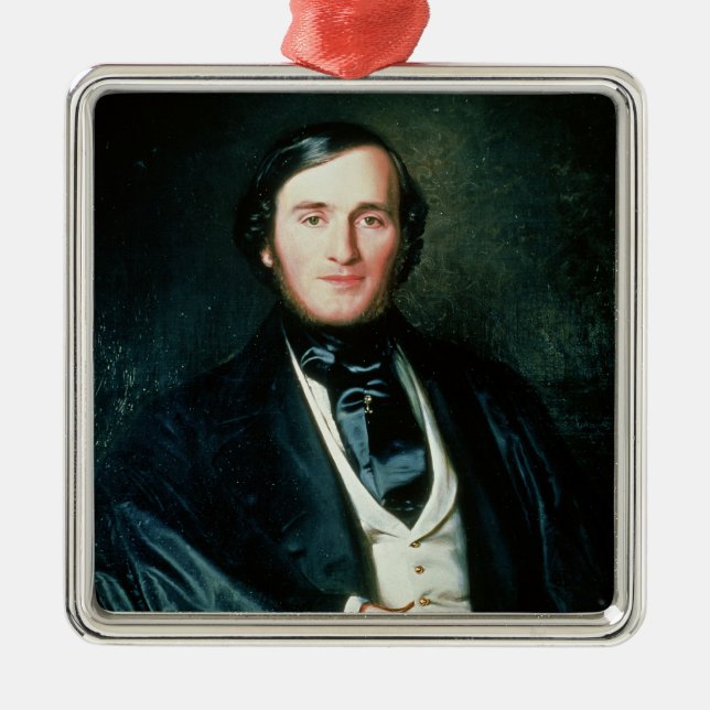 Richard Wagner Silbernes Ornament (Vorne)