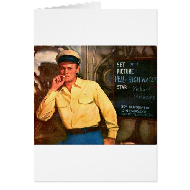 Richard Widmark ad for Hell and High Water (Vorne)