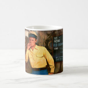 Richard Widmark-Anzeige für Hölle und Hochwasser Kaffeetasse