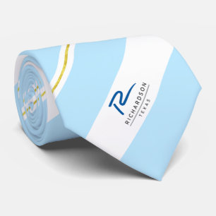 Richardson (Texas) Stadtflagge Neck Tie Krawatte