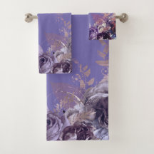 RICHE TOILETTE DE SALLE DE BAINS EN BOTANIQUE FLOR