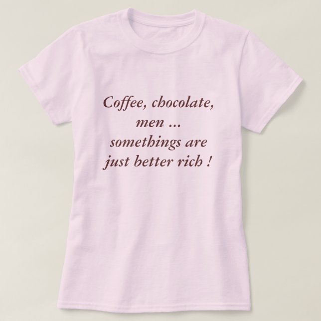 RICHER DINGE T-Shirt (Design vorne)