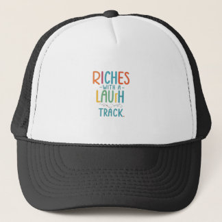 Riches mit einem Laughtrack Truckerkappe