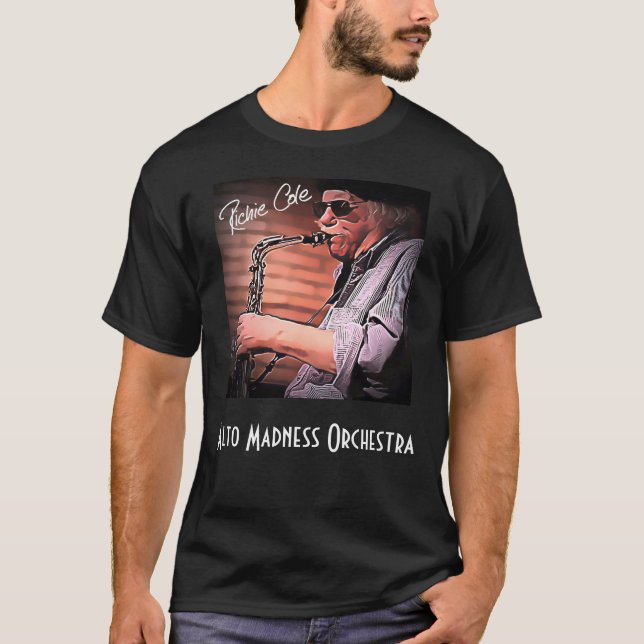 Richie Cole-Alt-Verrücktheit T-Shirt (Vorderseite)