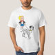 Richie Rich Walks Dollar the Dog - Farbe T-Shirt (Vorderseite)