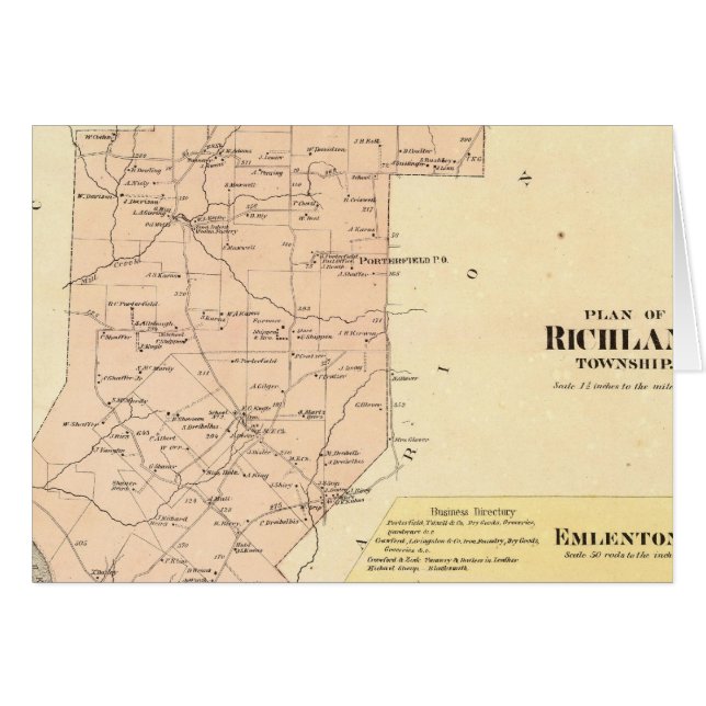 Richland Township (Vorderseite (Horizontal))