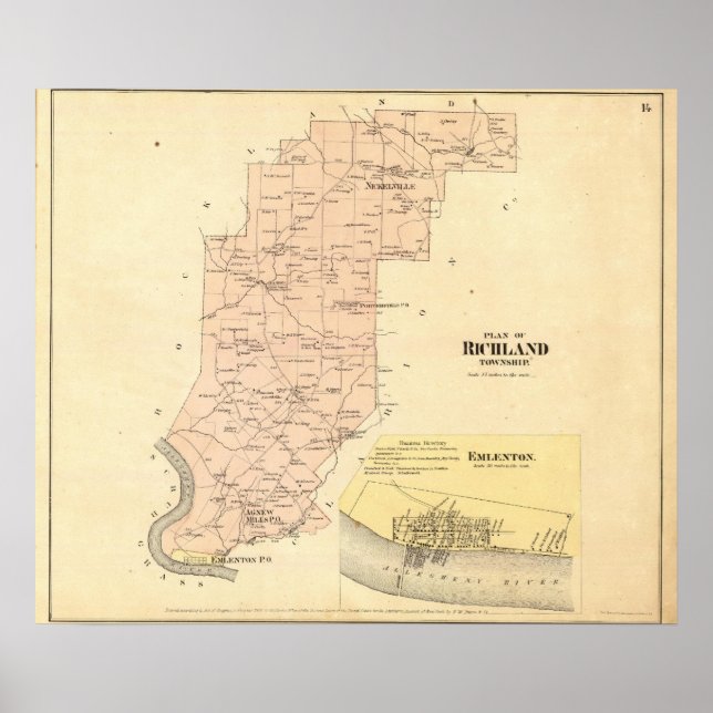 Richland Township Poster (Vorne)