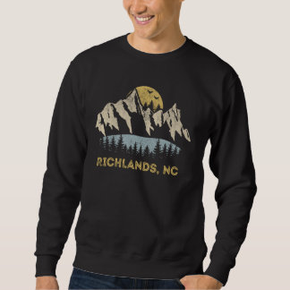Richlands North Carolina Mountain Sunset Sunrise N Sweatshirt