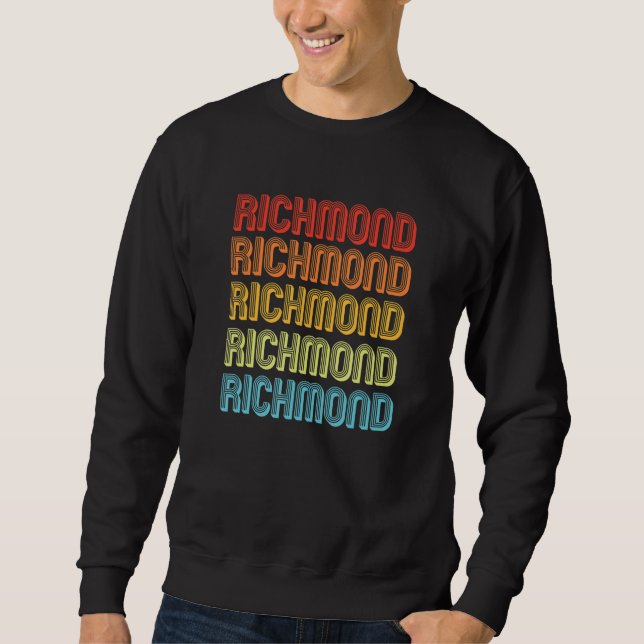Richmond 12 sweatshirt (Vorderseite)