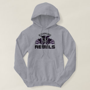 Richmond 6. Klasse Adult Gray Hoodie
