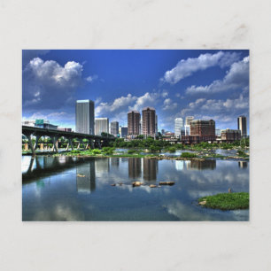 Richmond am Fluss Postkarte