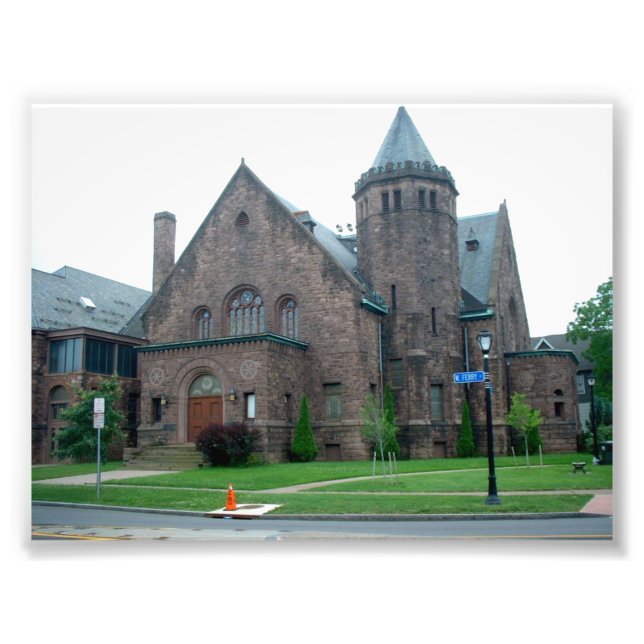 Richmond Avenue Methodist Church Buffalo NY Fotodruck (Vorne)