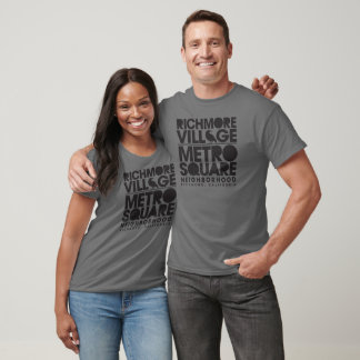 Richmond CA Richmore Village Metro Square T-Shirt
