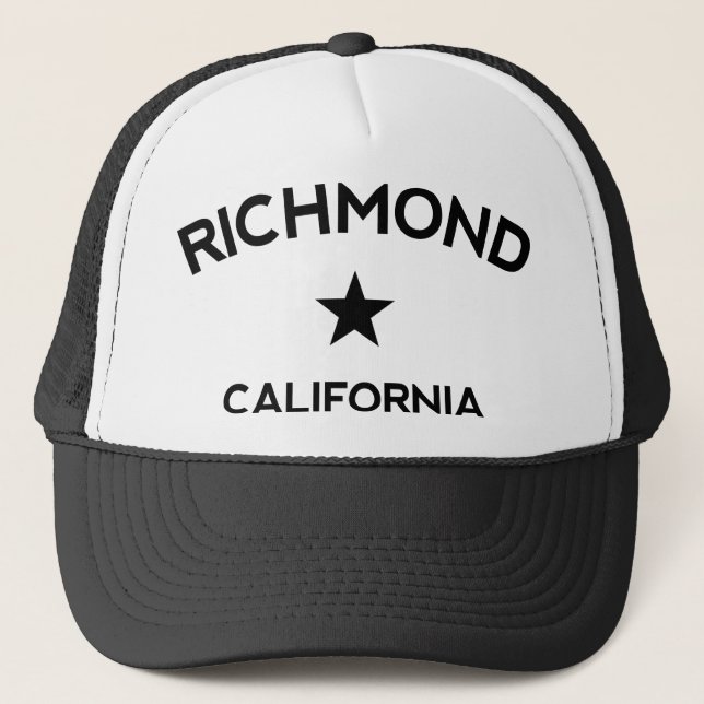 Richmond California Trucker Cap Truckerkappe (Vorderseite)