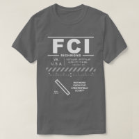 Richmond Führungskraft Airport FCI T - Shirt