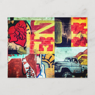 Richmond Graffiti Cover Postkarte