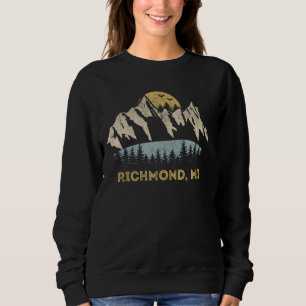 Richmond Michigan Mountain Sunset Sunrise MI Sweatshirt