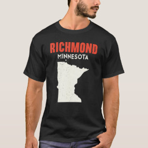 Richmond Minnesota USA Staat America Travel Minnes T-Shirt