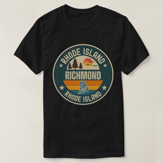 Richmond, Rhode Island T-Shirt (Design vorne)