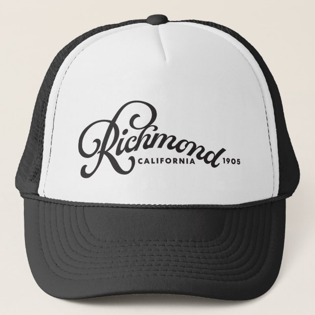 Richmond Script Pennant Hat Truckerkappe (Vorderseite)