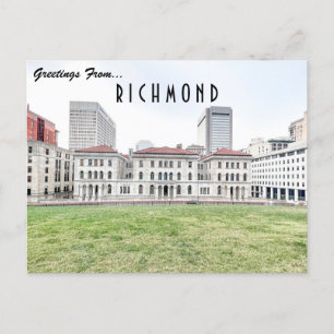 Richmond Skyline Postkarte