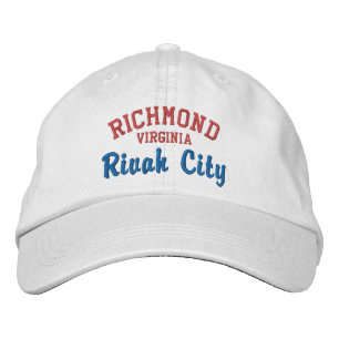RICHMOND VA "Rivah City" bestickt mit Baseball Cap Bestickte Baseballkappe