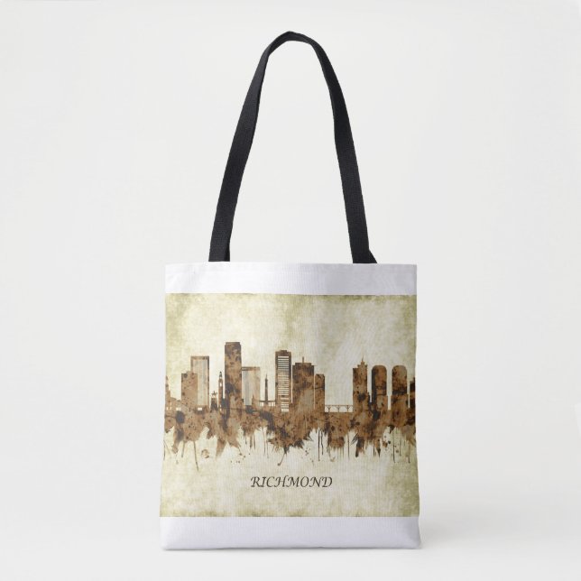 Richmond Virginia Cityscape Tasche (Vorderseite)