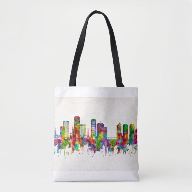 Richmond Virginia Skyline Tasche (Vorderseite)