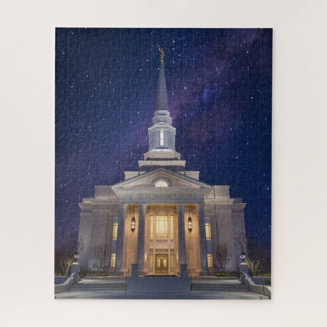 Richmond Virginia Temple Composite Jigsaw Puzzle (Vertical)