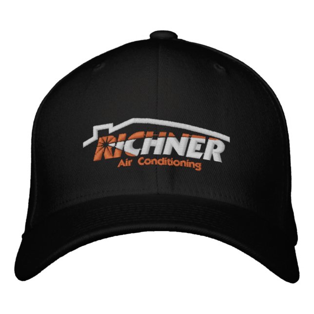 Richner Air Casquette brodé noir (Devant)