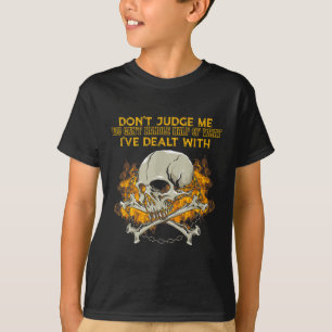 Richte mich nicht Ich kann nicht mit der Hälfte vo T-Shirt