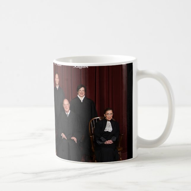 Richter am Obersten Gerichtshof der USA Kaffeetasse (Rechts)