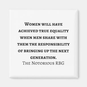 Richter am Obersten Gerichtshof Ruth Bader Ginsbur Magnet