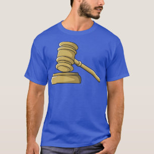 Richter des Gerichts Gavel - Anwalt T-Shirt