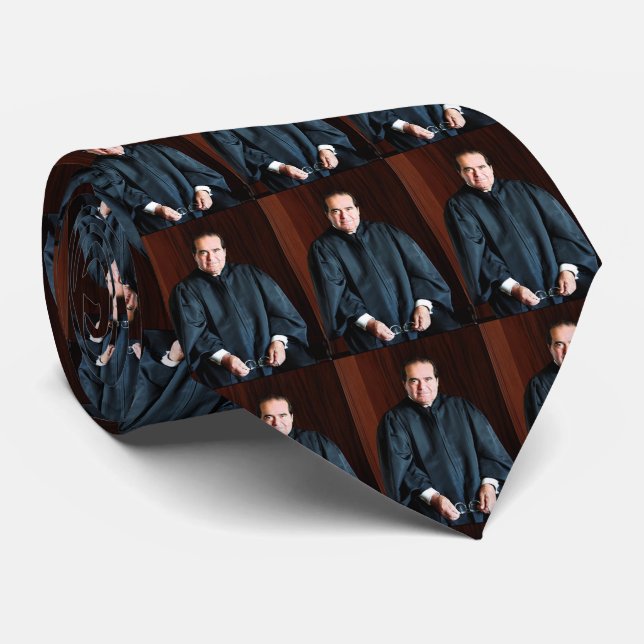 Richter des Obersten Gerichtshofs Antonin Scalia Krawatte (Gerollt)