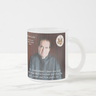 Richter des Obersten Gerichtshofs Antonin Scalia Mattglastasse