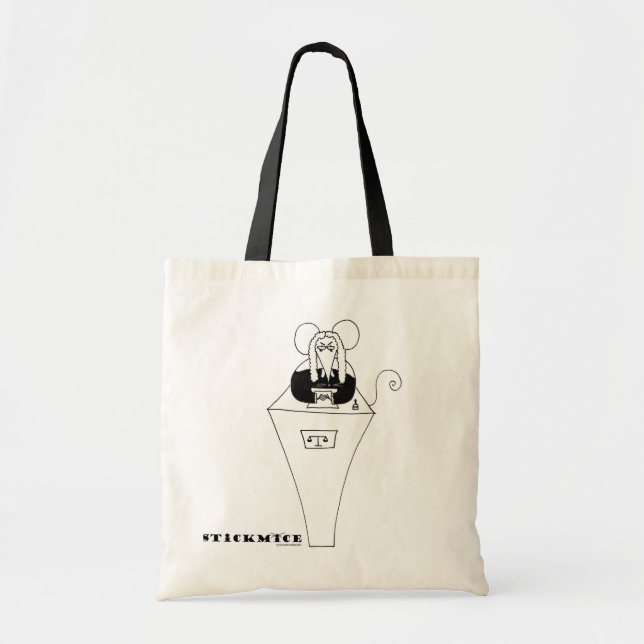 Richter - stickmice Taschen-Tasche Tragetasche (Vorne)