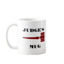 Richter-Tasse mit Hammer
