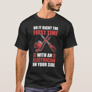 Richtig beim ersten Elektro T-Shirt